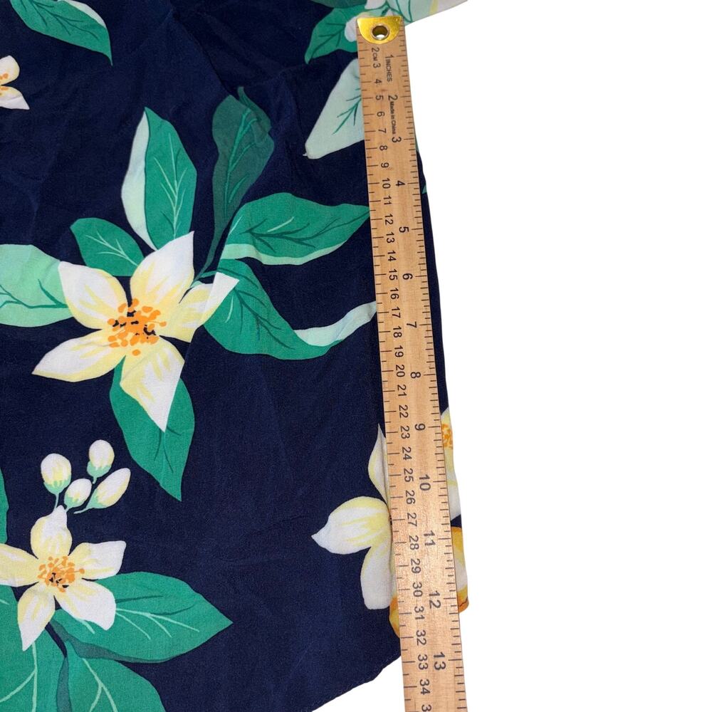 Old Navy Floral Off-the-Shoulder Tropical‎ Summer Boho Blouse M - Picture 6 of 8